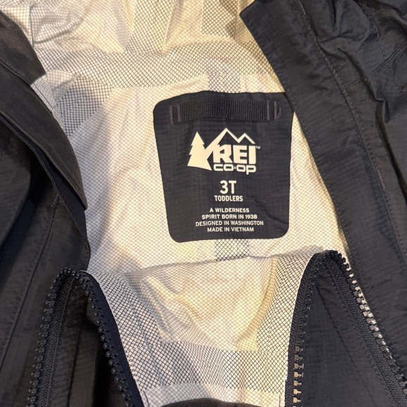 REI Navy Infant Rainsuit - Picture 2 of 3
